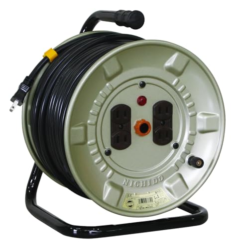 NICHIDO 電工ドラム 100V アースなし 30m
