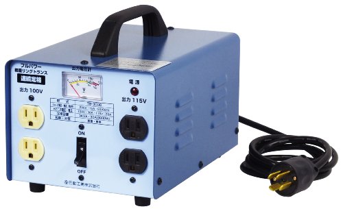 NICHIDO 変圧器 降圧専用トラパック 3KVA