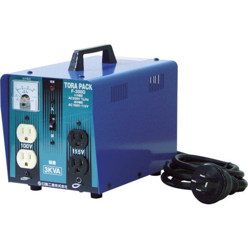 NICHIDO ニュートラパック降圧専用器 3KVA 定格電流30A