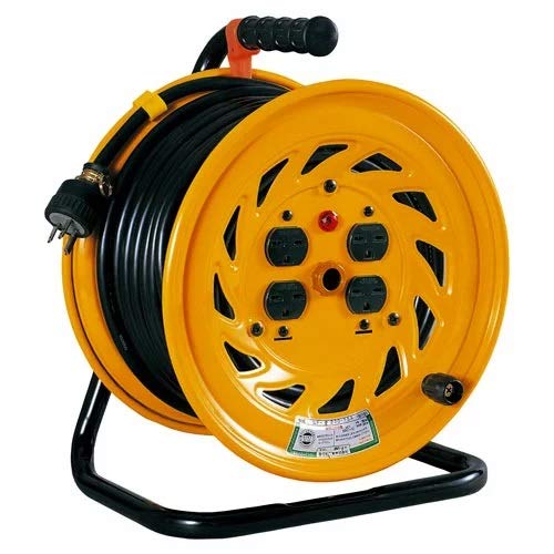 NICHIDO 電工ドラム 単相200Vドラム アース付 30m