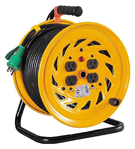 NICHIDO 電工ドラム アース付 30m