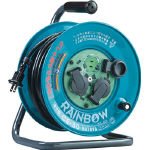 ハタヤ コードリール 屋外用レインボーリール 単相100V 30m