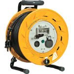 ハタヤ 三相200V型ブレーカーリール 50mアース付 20A
