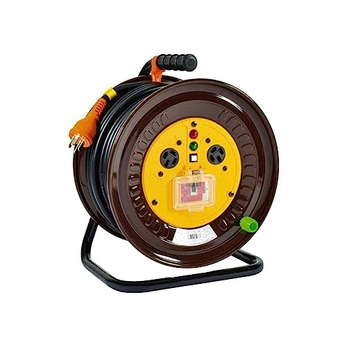 NICHIDO 電工ドラム 三相200V 過負荷漏電保護兼用ブレーカ付 30m