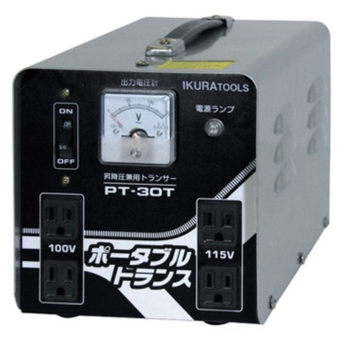 育良 ポータブルトランス 昇降圧兼用 3kVA（40211）