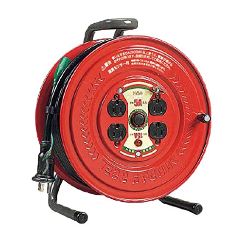 ハタヤ 温度センサー付コードリール 単相100V30M アース付