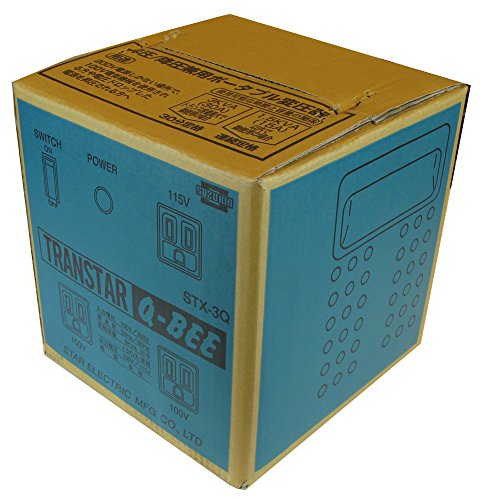 SUZUKID ポータブル変圧器 トランスターQ−BEE青 昇降圧兼用
