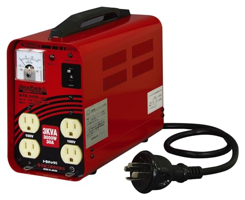 NICHIDO 変圧器 降圧専用トラパック リングトランス 3KVAA
