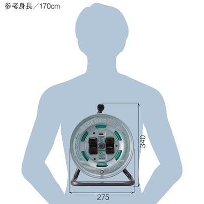 ハタヤ シンタイガーリール 単相100V 3.5sq 20m