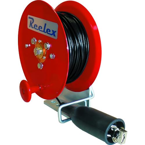 Reelex アースリール 0.75SQ×35m 50Aアースクリップ付