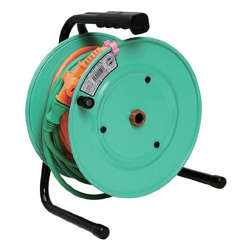 NICHIDO 電工ドラム びっくリール アースなし 20m