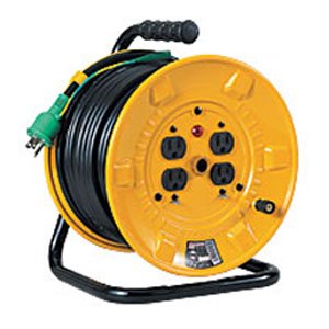 NICHIDO 電工ドラム アース付 30m