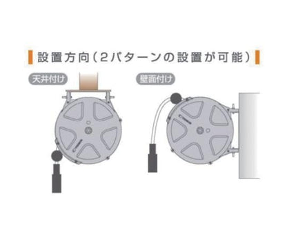 TRIENS コードリール制御用 スローモーション 24V0.5A 4心×8m