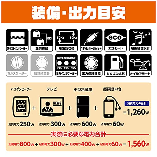 工進 防音型インバーター発電機