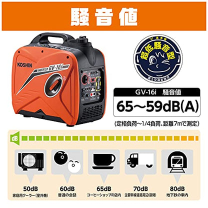工進 防音型インバーター発電機