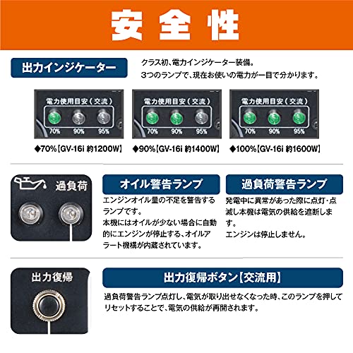 工進 防音型インバーター発電機