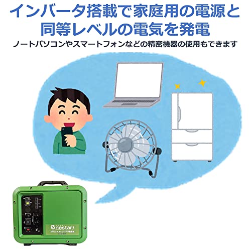 TM カセットガスインバータ発電機
