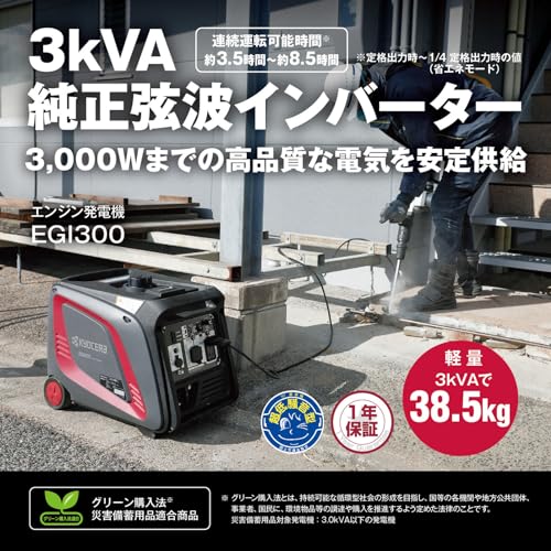 京セラ エンジン発電機