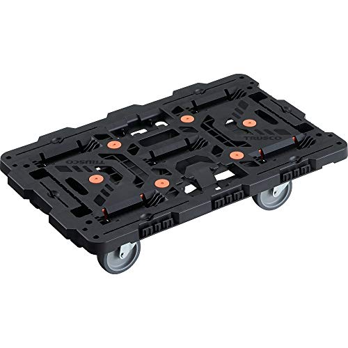 TRUSCO 連結式樹脂製平台車 ビートル 700X450 自在5輪