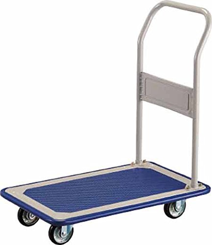 TRUSCO プレス製台車 固定式 740X460