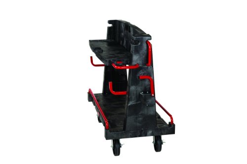 ラバーメイド 【売り切り廃番】長尺物運搬車 コンバーチブルAフレームトラック ブラック 均等荷重907kg