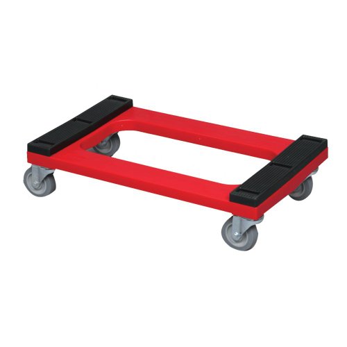 ラバーメイド 【売切廃番】コンテナ台車 フラッシュデッキドーリー 補強バー入り 均等荷重454kg