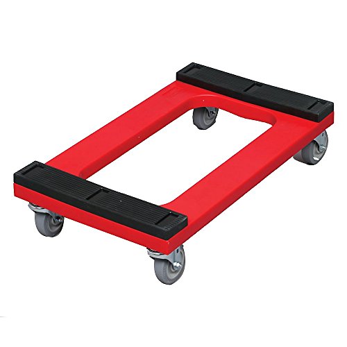 ラバーメイド 【売切廃番】コンテナ台車 フラッシュデッキドーリー 補強バー入り 均等荷重454kg