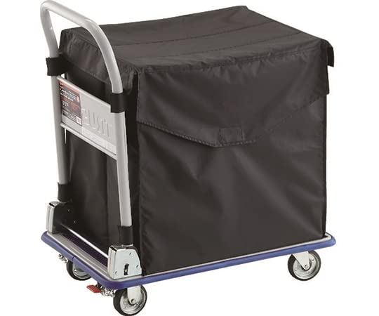 TRUSCO プレス製台車 ドンキーカート 折りたたみ式 CHBハンドトラックボックス付 ストッパー付 740×480