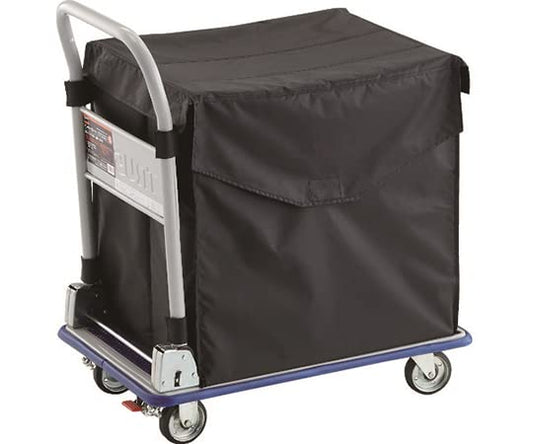 TRUSCO プレス製台車 ドンキーカート 折りたたみ式 CHBハンドトラックボックス付 ストッパー付 740×480