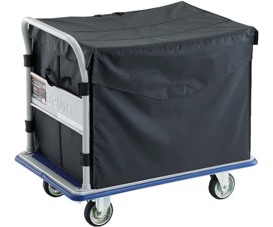 TRUSCO プレス製台車 ドンキーカート 固定式 CHBハンドトラックボックス付 915X615
