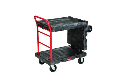 ラバーメイド 樹脂製運搬車 コンバーチブルプラットフォームトラック 長さ1562×幅616×270mm ハンドル高さ1069mm