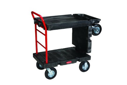 ラバーメイド 樹脂製運搬車 コンバーチブルプラットフォームトラック 長さ1217×幅616×320mm ハンドル高さ1133mm