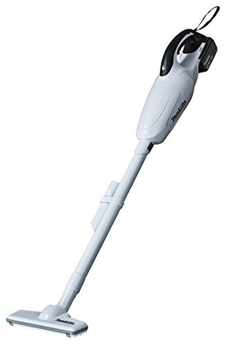 マキタ 充電式クリーナ 18V カプセル式 トリガスイッチ ホワイト白 （本体・バッテリ・充電器付）