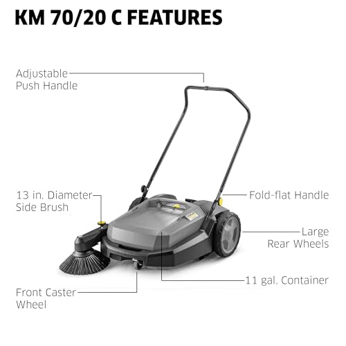 KARCHER 手押し式スイーパー KM 70／20 C