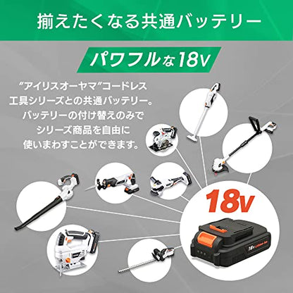 IRIS 574574 充電式スティッククリーナー 18V グレー