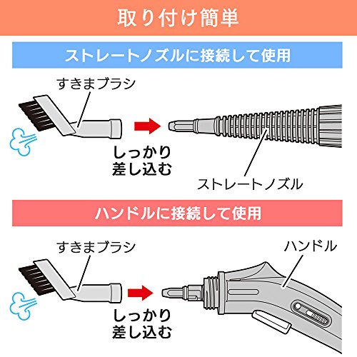 IRIS 530191 スチームクリーナー すきまブラシ3個セット