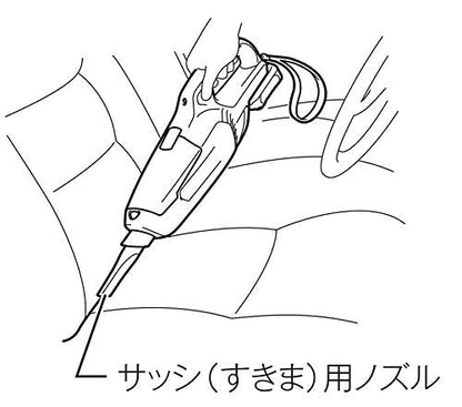 マキタ 充電式クリーナ 10.8V 紙パック式 ワンタッチスイッチ ホワイト （本体のみ）