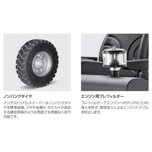 KARCHER インダストリアルスイーパー KM 130／300 R D CLASSIC（1.186−140.0）