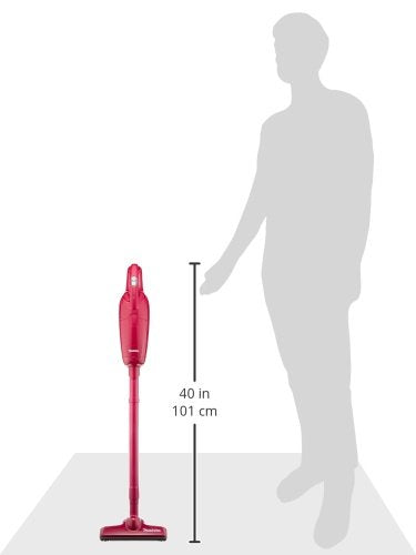 マキタ 充電式クリーナ 10.8V内臓式 1.3Ah 紙パック式 レッド赤 フロア・カーペットノズル付（本体・充電器付）
