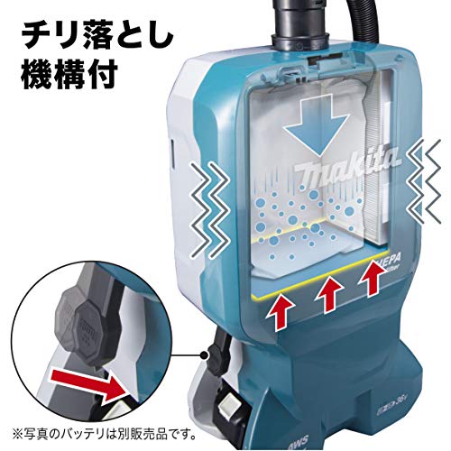 マキタ　充電式背負い集じん機　（本体のみ）