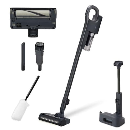 IRIS 296092 充電式サイクロンスティッククリーナー daspo グレー
