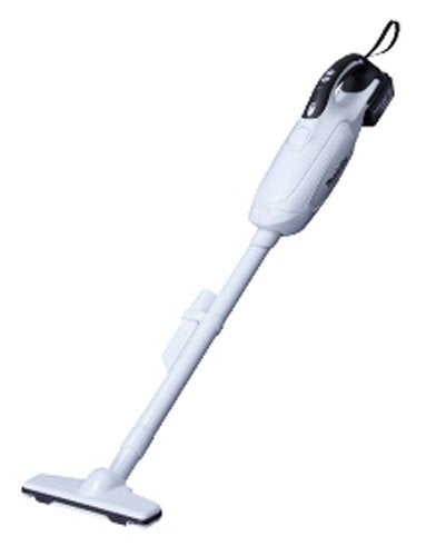 マキタ 充電式クリーナ 18V 紙パック式 ワンタッチスイッチ ホワイト （本体・バッテリ・充電器付）