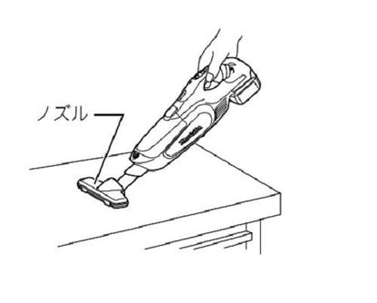 マキタ 充電式クリーナ 18V 紙パック式 ワンタッチスイッチ ホワイト （本体・バッテリ・充電器付）