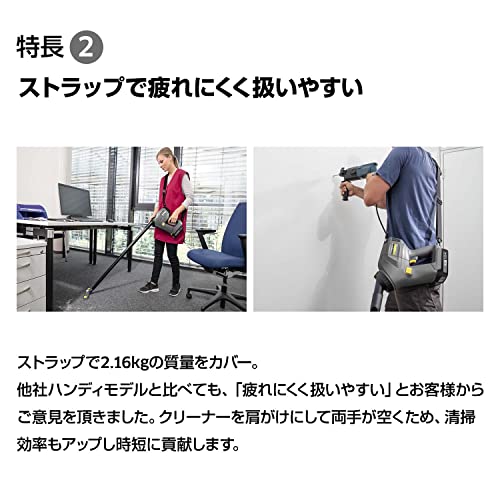 KARCHER ハンディバキュームクリーナー HV 1／1 Bp Fs（1.394−266.0）