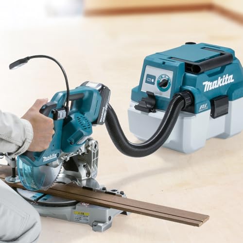 マキタ 充電式集じん機（乾湿両用） 18V 集じん容量7.5L 吸水4.5L 本体・ショルダベルト付 （バッテリ・充電器別売）