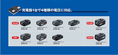 Panasonic V電池パック・充電器セット 電圧：18V 容量：5.0Ah 電源：AC100V