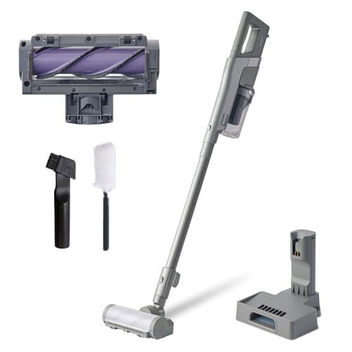 IRIS 297678 充電式サイクロンスティッククリーナーSUUZE グレー