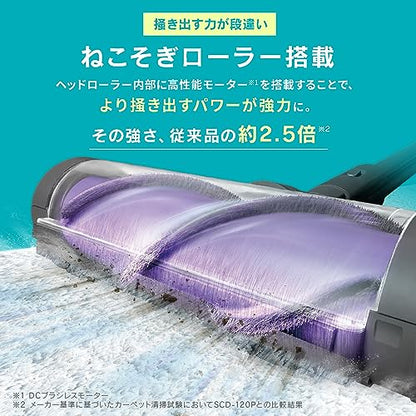 IRIS 297679 充電式サイクロンスティッククリーナーSUUZE ホワイト