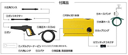 IRIS 520541 高圧洗浄機 FBN−301