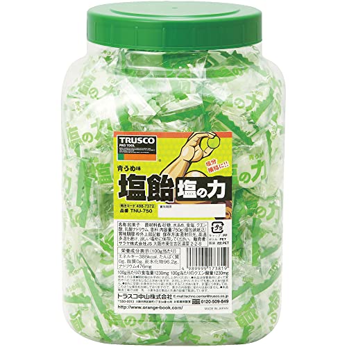 ＴＲＵＳＣＯ　【※軽税】塩飴　塩の力　７５０ｇ　青梅味　ボトルタイプ